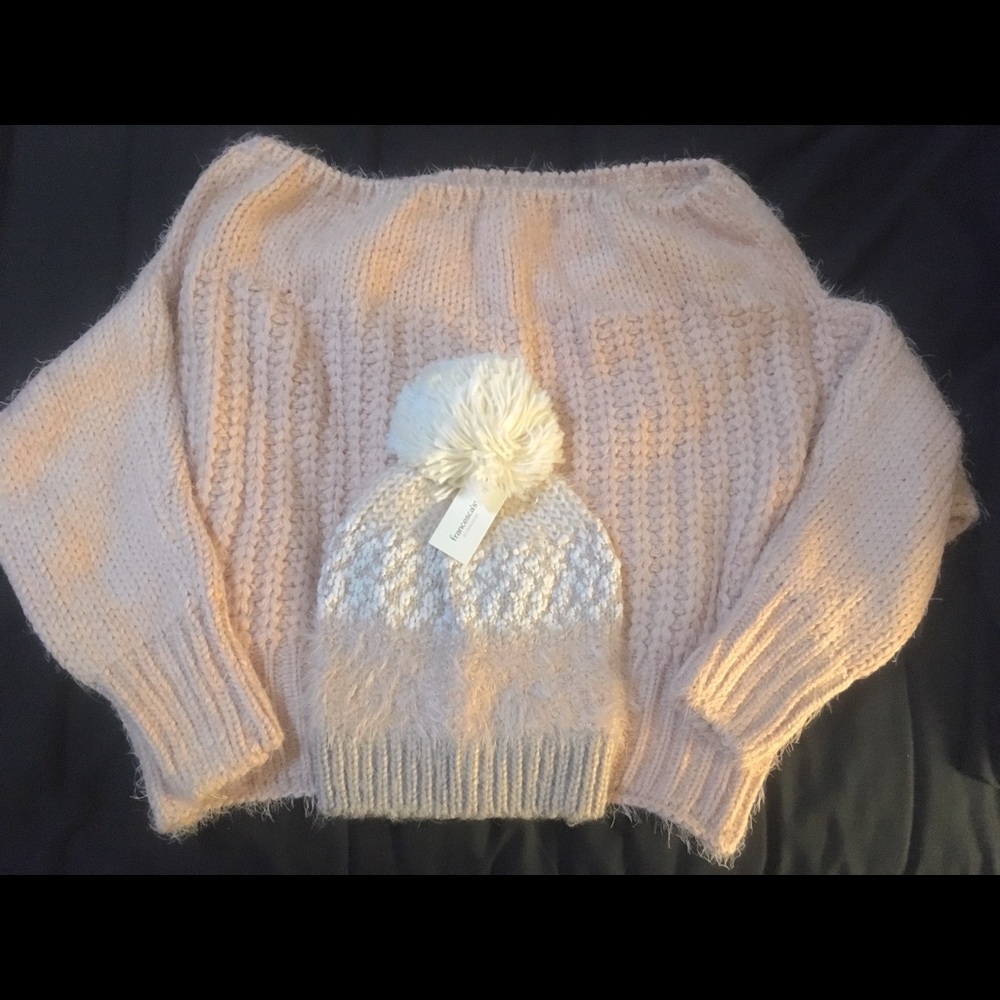 Francesca’s Knit Sweater and Hat